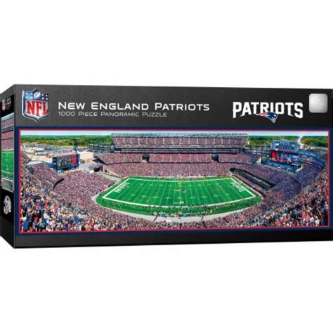 Masterpieces New England Patriots 1000 Piece Panoramic Jigsaw Puzzle Gillette Stadium 1000pcs