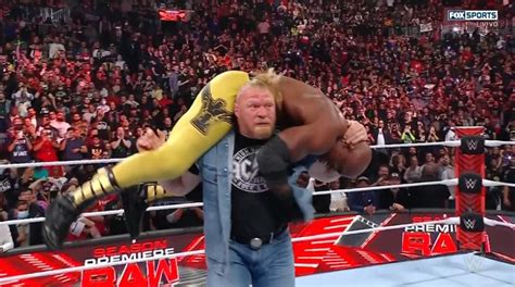 Brock Lesnar Regresa A Wwe En Un Raw Lleno De Sorpresas