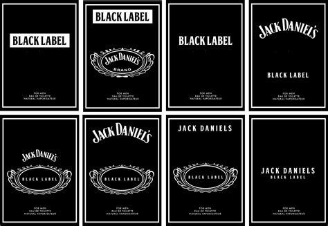 Jack Daniels Label Template