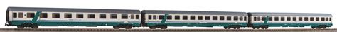 3er Set Schnellzugwagen Eurofima XMPR Intercity FS V Modelleisenbahn