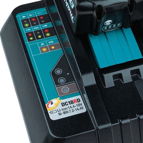 Makita Dc Rd V Lxt Li Ion Dual Port Twin Rapid Optimum Charger