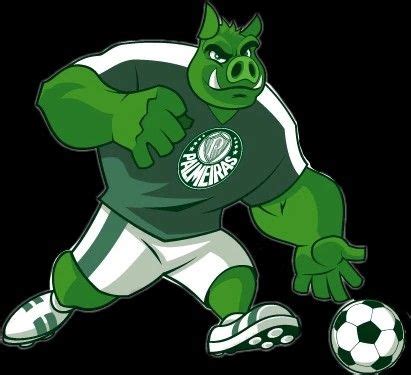 Mascote Do Palmeiras Porco Palmeiras Mascotes Png