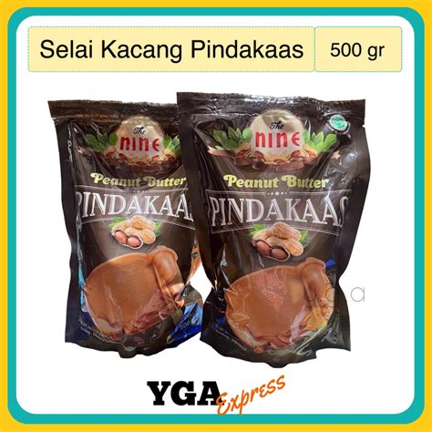 Jual Selai Kacang Pindakaas The Nine 500gr Pindekas Shopee Indonesia