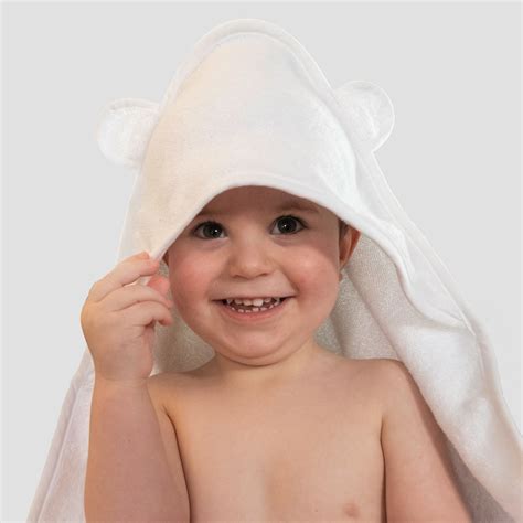 Organic Cotton Hooded Baby Towel Towels Silverguard Antibacterial