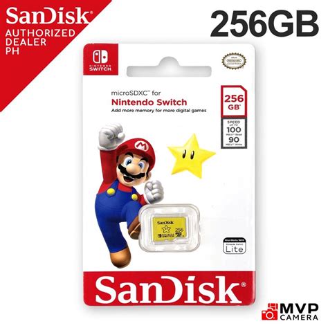 AUTHORIZED PH SANDISK Nintendo Switch Memory Card 512GB 256GB 128GB