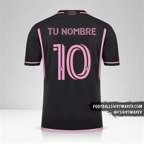 Crear Camiseta Personalizada De Inter Miami Ii Con Tu Nombre