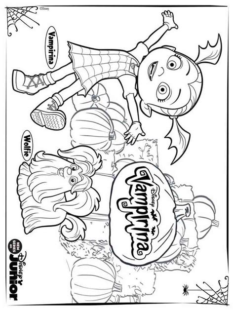 Vampirina coloring pages