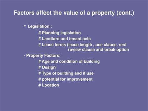PPT - Introduction To Property Valuation PowerPoint Presentation, free