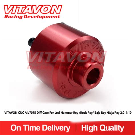 Vitavonvitavon Cnc Alu Diff Case For Losi Hammer Rey Rock Rey