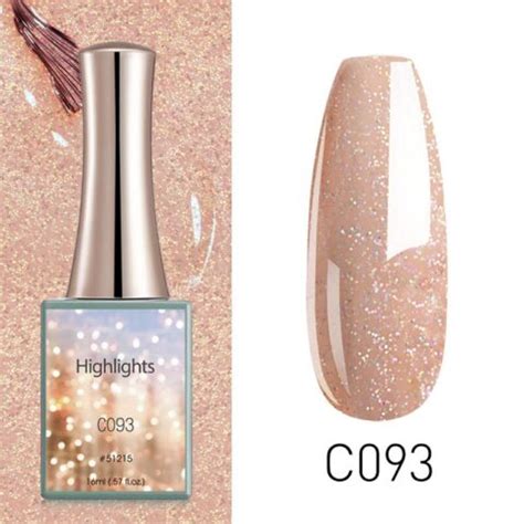 C093 16ml CANNI Highlights UV LED Esmalte Permanente TIENDA OFICIAL