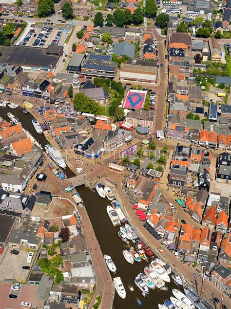 Aerophotostock Lemmer Luchtfoto Van Het Dok En De Sylroede