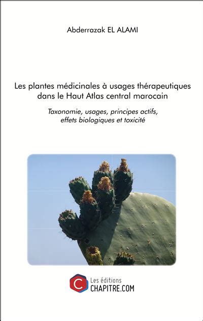 Les plantes médicinales à usages thérapeutiques dans le Haut Atlas