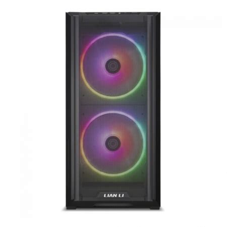 GABINETE GAMER LIAN LI LANCOOL 216 RGB MID TOWER LATERAL VIDRO TEMP