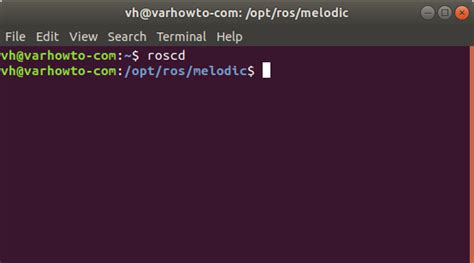 How to Install ROS Melodic on Ubuntu 18.04 - VarHowto