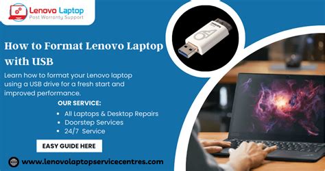 How To Format Lenovo Laptop With Usb