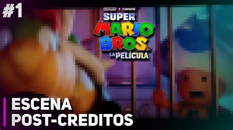 😵primera Escena Post Creditos De Super Mario Bros La Pelicula Explicada 2024 Youtube