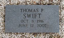 Thomas Perrington Swift 1916 2007 Mémorial Find a Grave