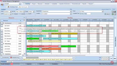 Resource Capacity Planning Excel Template - crackseattle