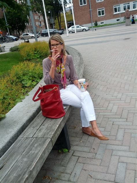 Milf With Red Bag 02 Milf Smoking Anci Perfect Flickr