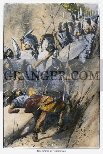 Image Of BATTLE OF THERMOPYLAE The Greek Defense At The Pass Of