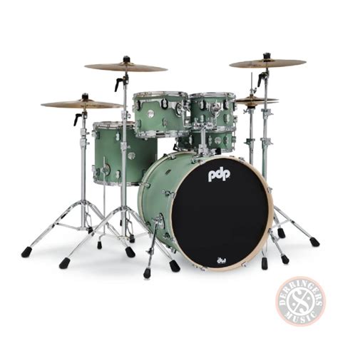 PDP Concept Maple 5-Piece Drum Kit Shell Pack - Satin Seafoam ...