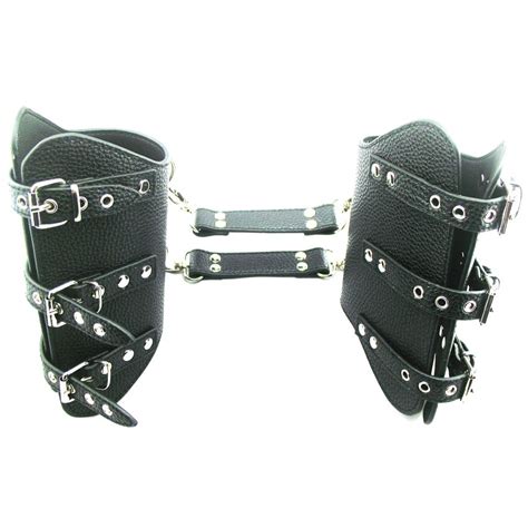 Arm Restraints Arm Harnesses PU Leather Fetish Hand Restraint Sex Toy