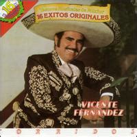 Vicente Fernández - Corridos (1990) lyrics at The Lyric Archive