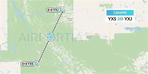 CRN999 Flight Status Aerocaribbean: Prince George to Fort St. John