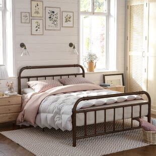 Queen Bed Frame High Off Floor | Wayfair