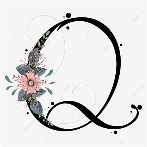 Letter Q Clipart Transparent Background Alphabet Letter Q Hand