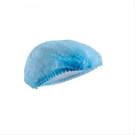 Blue Disposable Bouffant Cap Size Inch At Rs Piece In Wardha