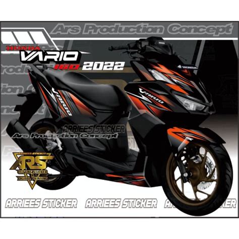 Jual Decal Vario New 2022 Fullbody Custom Sticker All New Vario 160