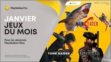 Playstation Plus Les Jeux Du Mois De Janvier 2021 à Télécharger Dès Ce