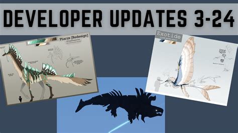 Developer Updates For March Creatures Of Sonaria Roblox