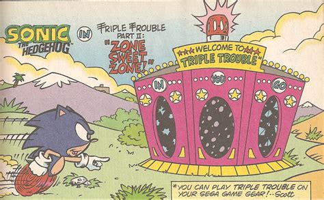 Comic Kathy: Sonic The Hedgehog: Triple Trouble