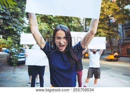 Group Protesting Young Image & Photo (Free Trial) | Bigstock