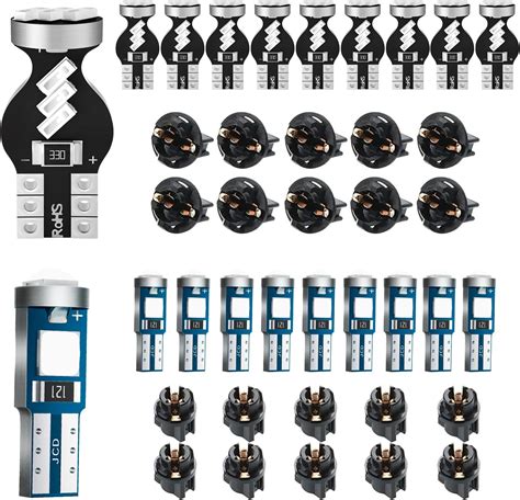 Amazon Cciyu 20 X Blue LED Sockets Instrument Dashboard Speedo