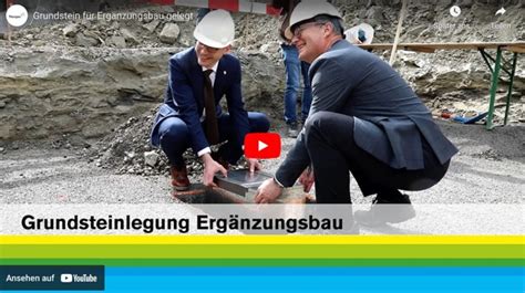 Grundstein Für Ergänzungsbau Gelegt Video • Wyfelder