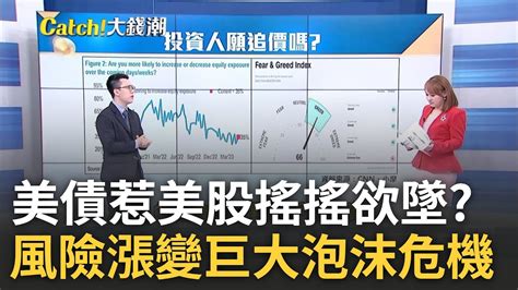 巨大泡沫危機 美科技股漲瘋了風險快速膨脹中 大型股成避風港那斯達克收今年最高｜王志郁 主持｜20230523｜catch大錢潮