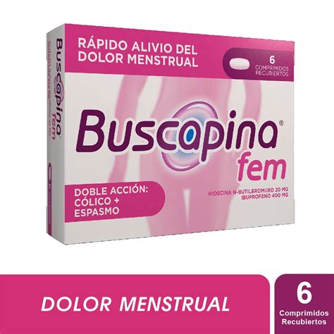 Buscapina Fem Caja X Tabletas Recubiertas