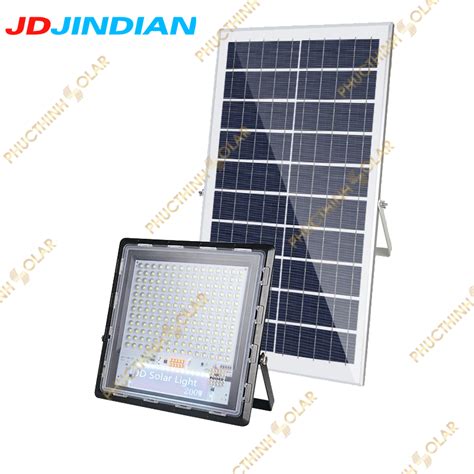 Đèn pha năng lượng mặt trời 200W Jindian JD 7200 Phúc Thịnh Solar