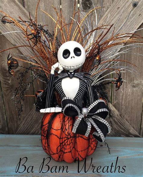 Jack Skellington Halloween Decor Nightmare Before Christmas | Etsy | Halloween party decor ...