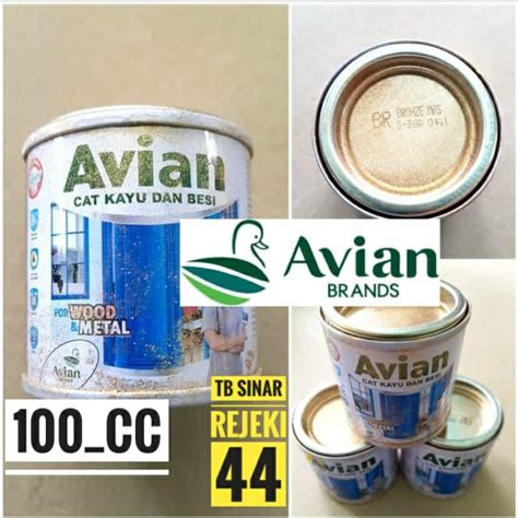 Jual Avian Cat Minyak Warna Bronze Emas 100 Cc 100 Ml Brons Bron