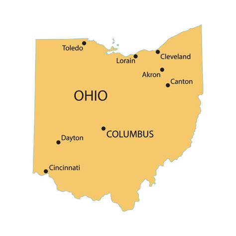 Map Of Cities In Northwest Ohio Maps Of Ohio