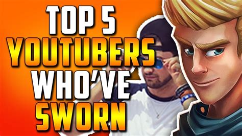 Top 5 Most Famous Fortnite Youtubers Whove Sworn Fortnite Battle