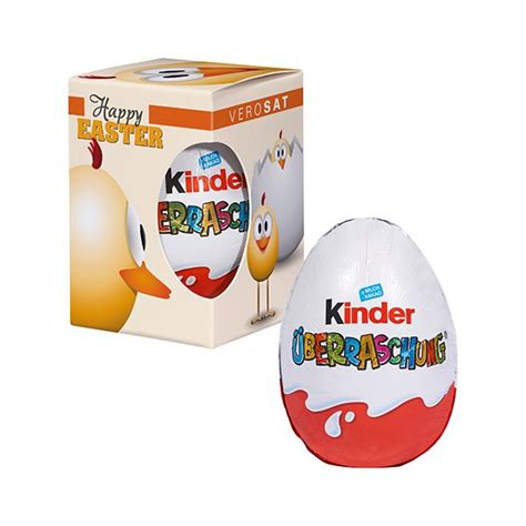 Kinder Berraschungs Ei In Werbegeschenkbox