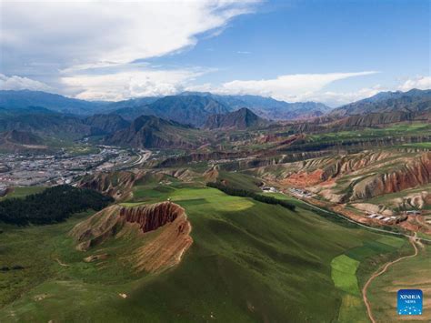 Scenery Of Qilian County In Chinas Qinghai Cn