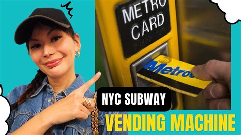 How To Use Nyc Metrocard Vending Machine Quick Subway Guide Youtube