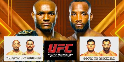 UFC Ao Vivo Como Assistir Online As Lutas Do Brasileiros No UFC 279 Em