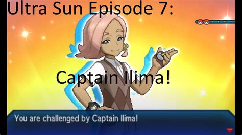 Dansk Pokemon Ultra Sun 7 Captain Ilima YouTube